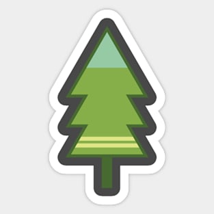 Modern Fir Sticker